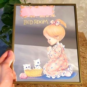 Vintage bedroom mirror